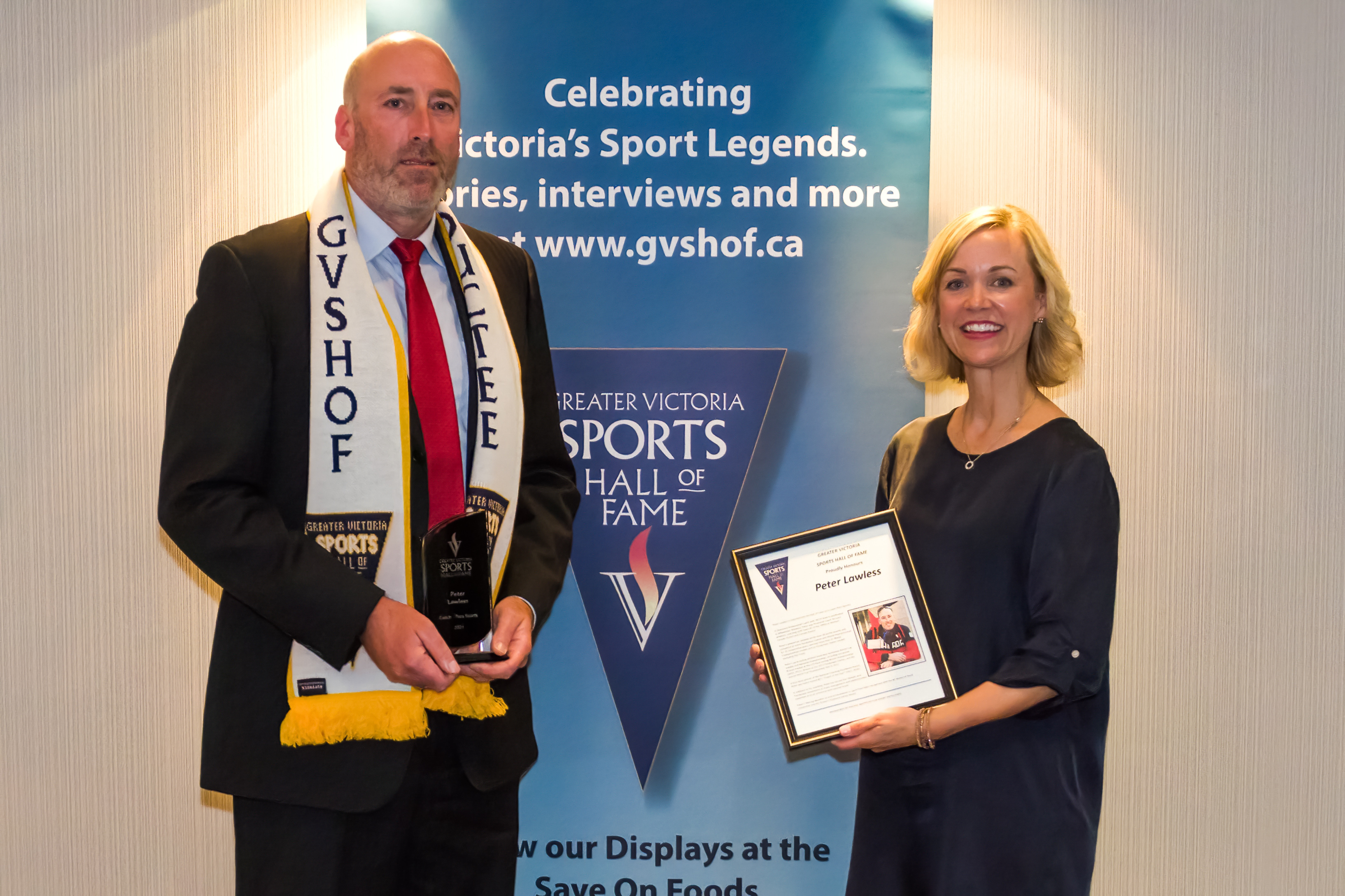 Peter Lawless and Stacey Lund